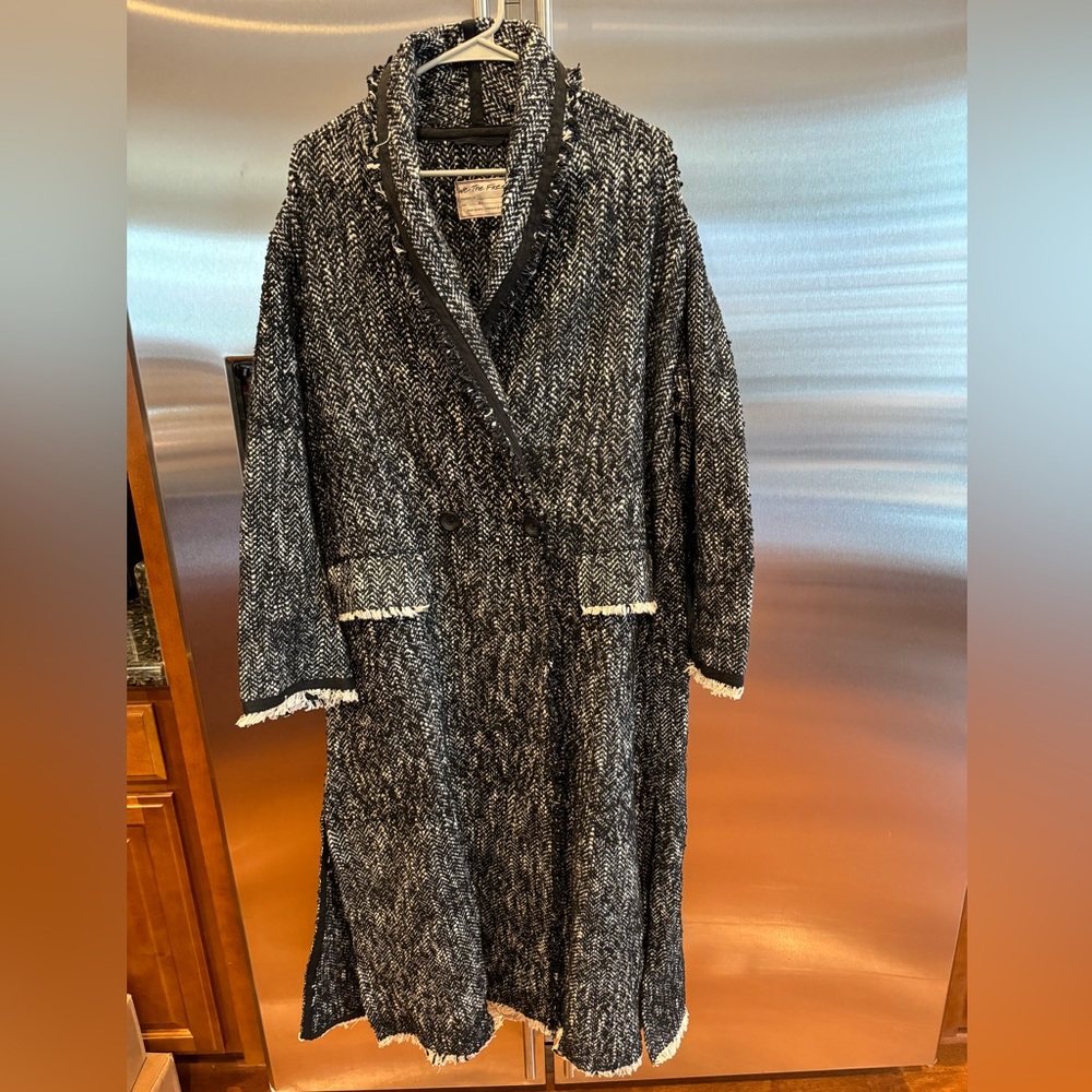 Free People We The Free Quiet Hours Coat Cardigan Top Women’s Size M-L